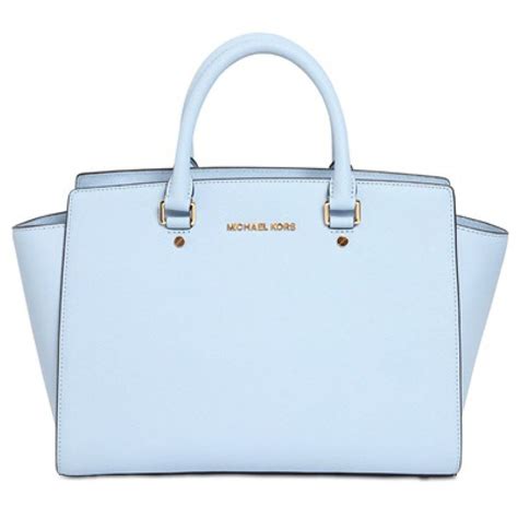 michael kors tasche klein hellblau|Mehr.